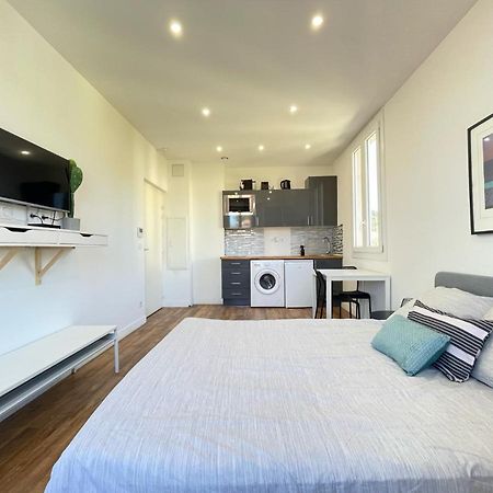 Nice Renting - Cambrai02 - Studio Beach Sea View - Ac - Promenade Des Anglais Bagian luar foto